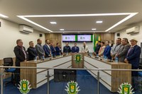 Sessão Solene de entrega de títulos de Cidadão Apodiense, comendas e de Moções de Aplausos e Congratulação