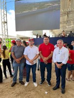 Vereadores de Apodi prestigiam inauguração da barragem de Oiticica, em Jucurutu - RN