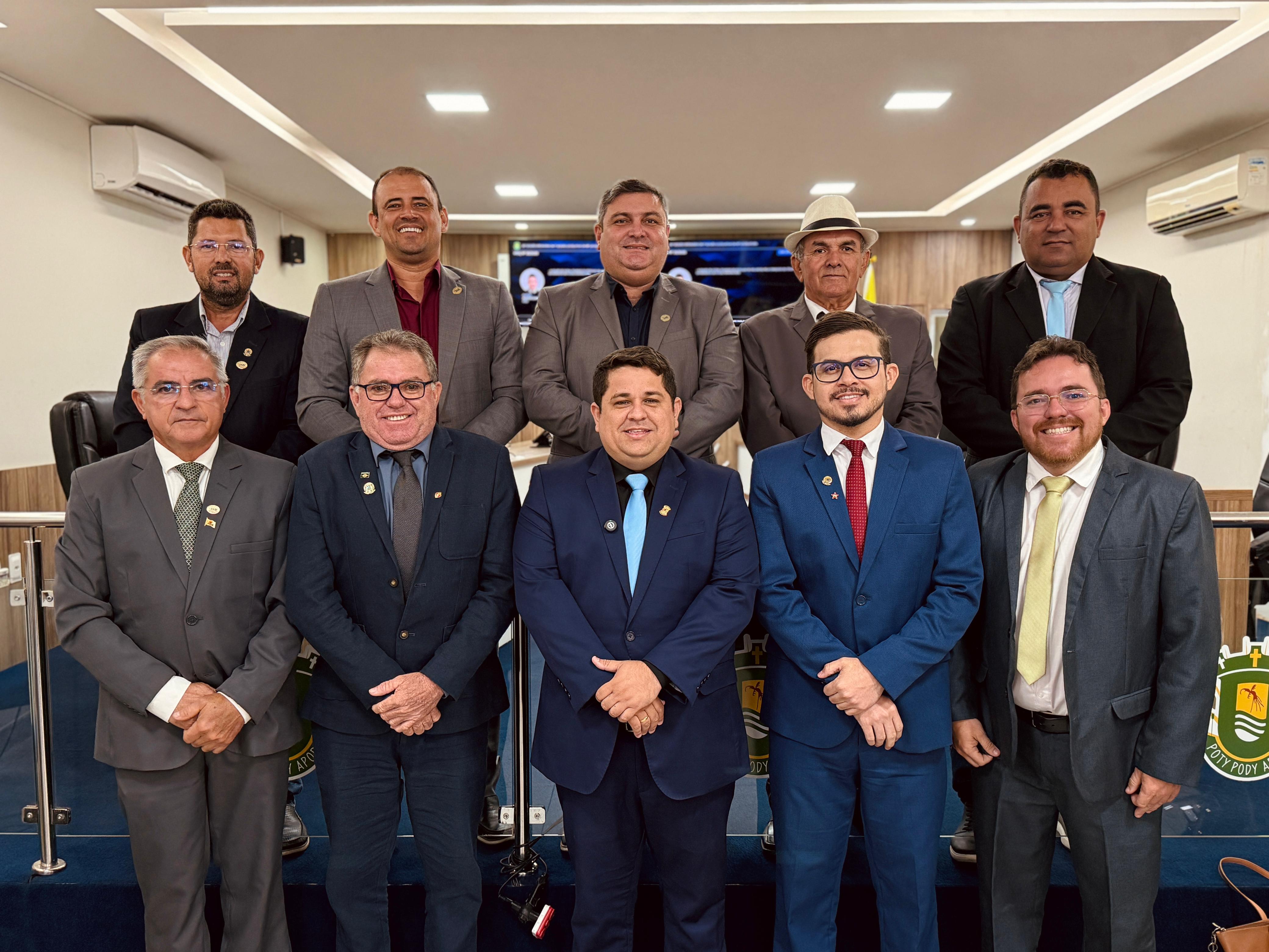 Vereadores elegem composição da Mesa Diretora que estará à frente da Câmara de Apodi no biênio 2027-2028